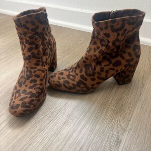 Leopard Boots